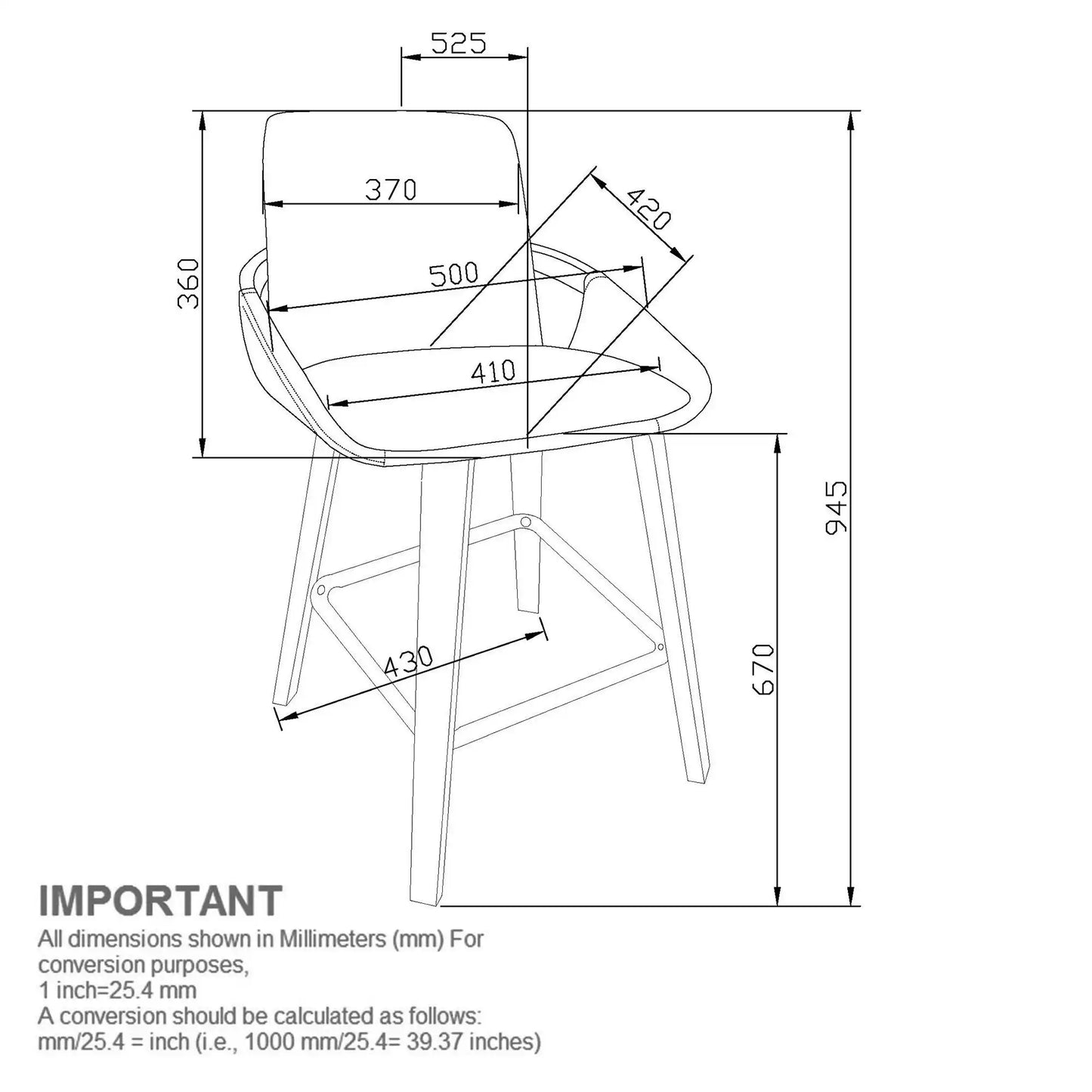 Parker 26 Swivel Counter Stools with Arms - Set of 2
