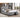 Grey Tufted Wingback Platform King Bed with Storage