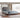 Grey Velvet King Platform Bed