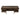 STORAGE OPTIONS OF DARK BROWN WOOD-LOOK TV STAND