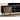 Close-Up View Of Wood Look Door Of BLACK TV STAND