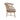 Side Profile Of Century Leather Show Wood Chair