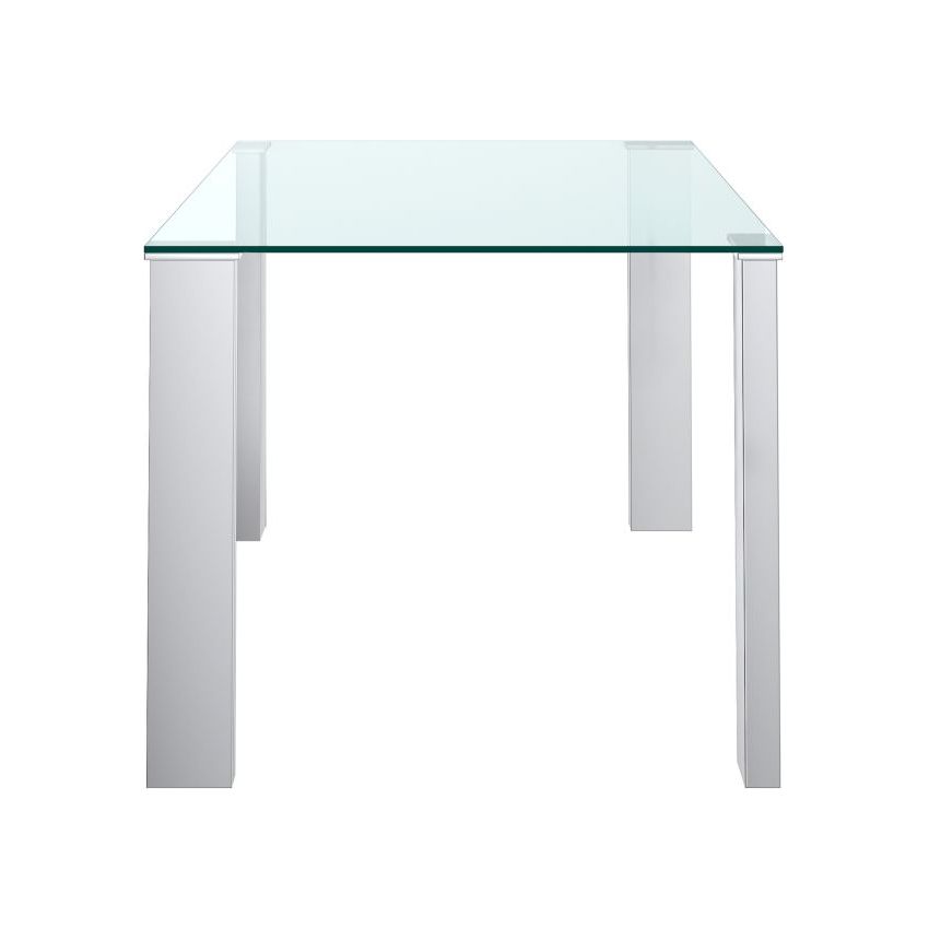 FRANKFURT RECTANGULAR DINING TABLE IN STAINLESS STEEL