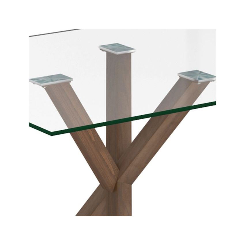 STARK RECTANGULAR DINING TABLE IN WALNUT