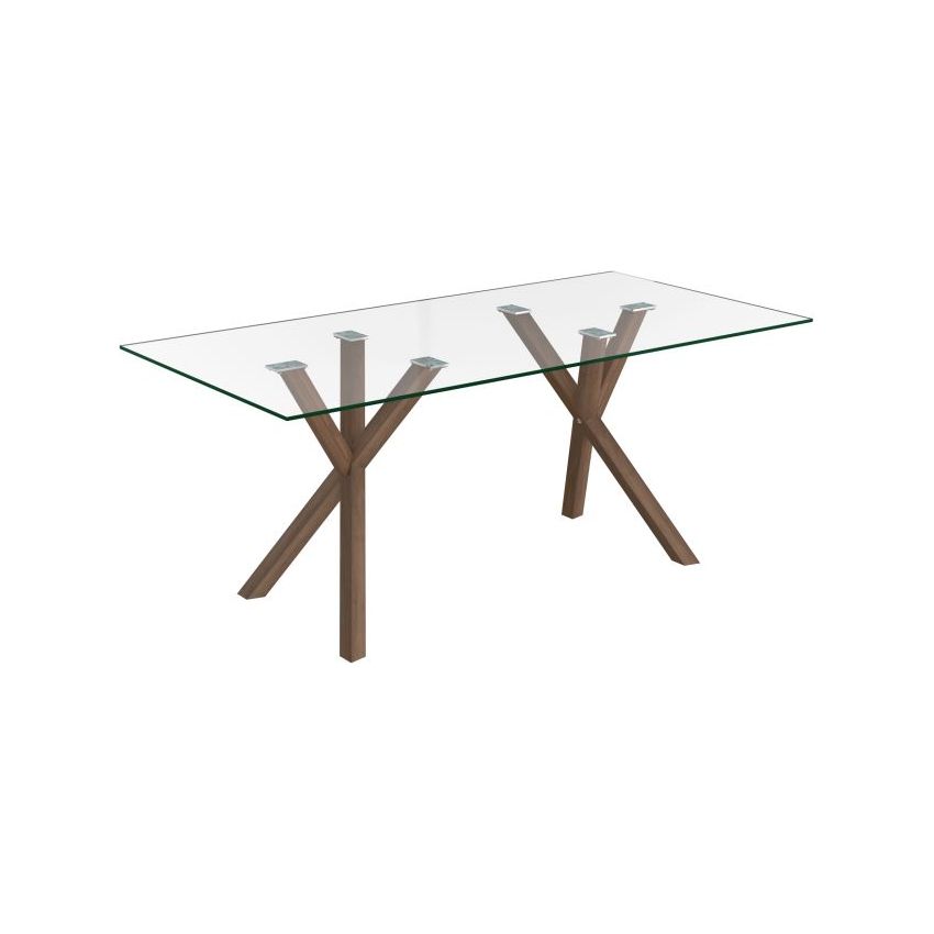 STARK RECTANGULAR DINING TABLE IN WALNUT