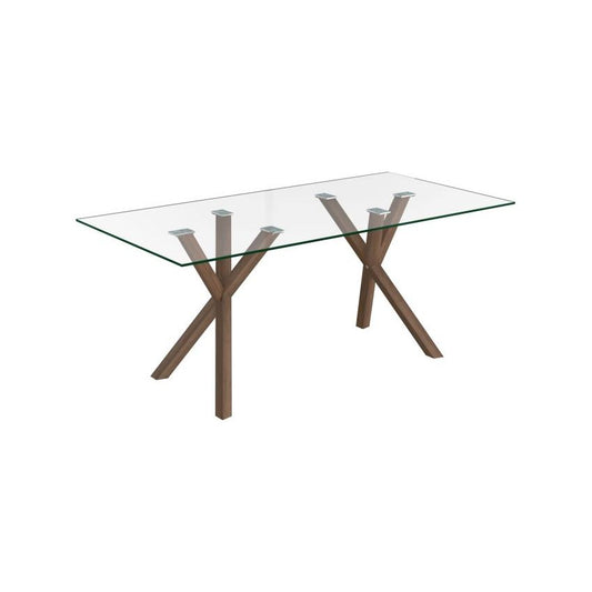 STARK RECTANGULAR DINING TABLE IN WALNUT