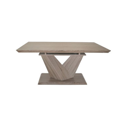 ECLIPSE DINING TABLE W/EXTENSION IN WASHED OAK