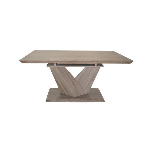 ECLIPSE DINING TABLE W/EXTENSION IN WASHED OAK