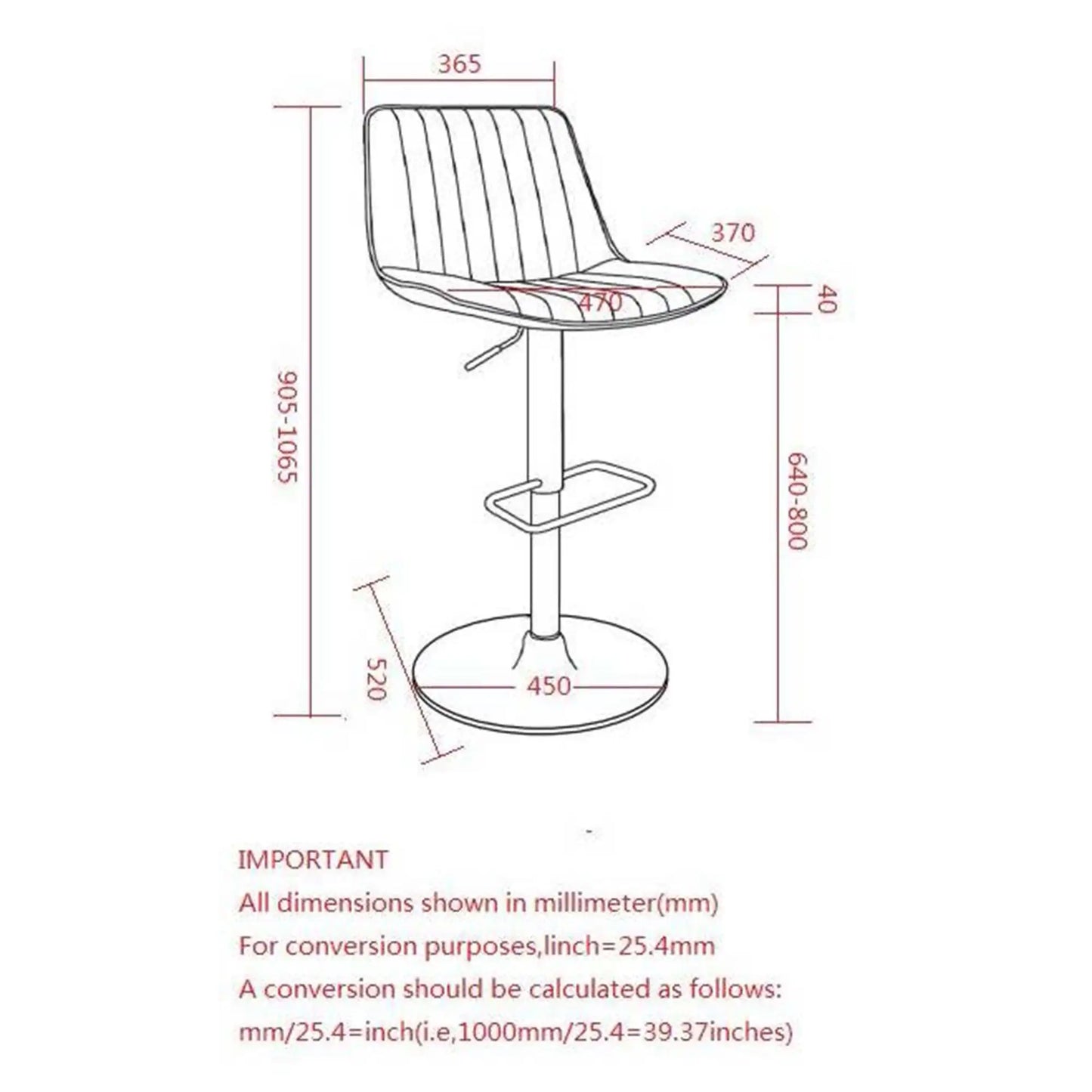 Kosi Faux Leather Bar Stools Set of 2 – Swivel, Tufted, Modern Style
