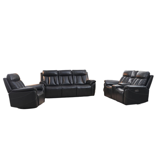 3PC Dual Power Recliner Set 