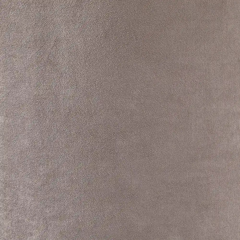 Close-Up Of Grey Velvet Accent Chair 