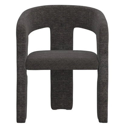 Amara Modern Dining Chair -Chenille Fabric - Set of 2