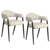 Archer Modern Fabric Dining Chairs Set of 2