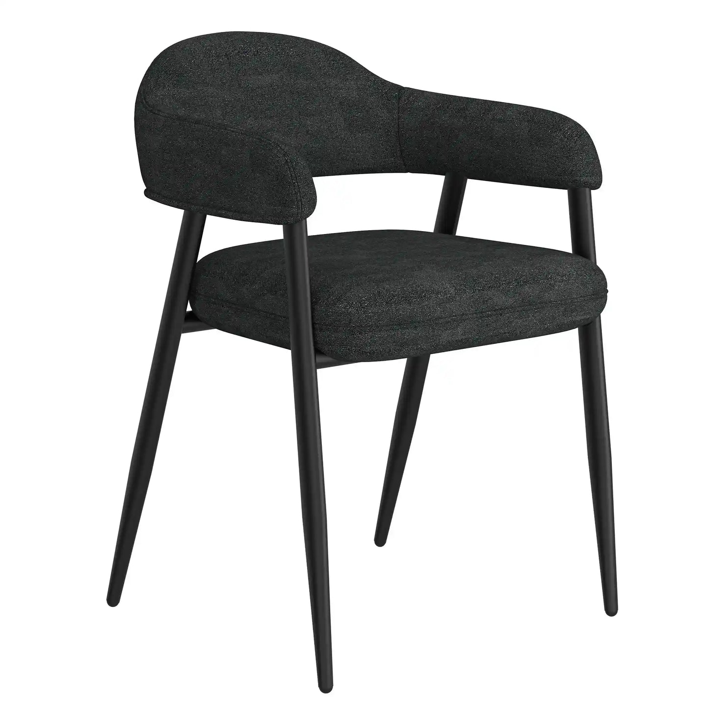 Archer Modern Fabric Dining Chairs Set of 2