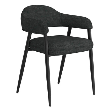 Archer Modern Fabric Dining Chairs Set of 2