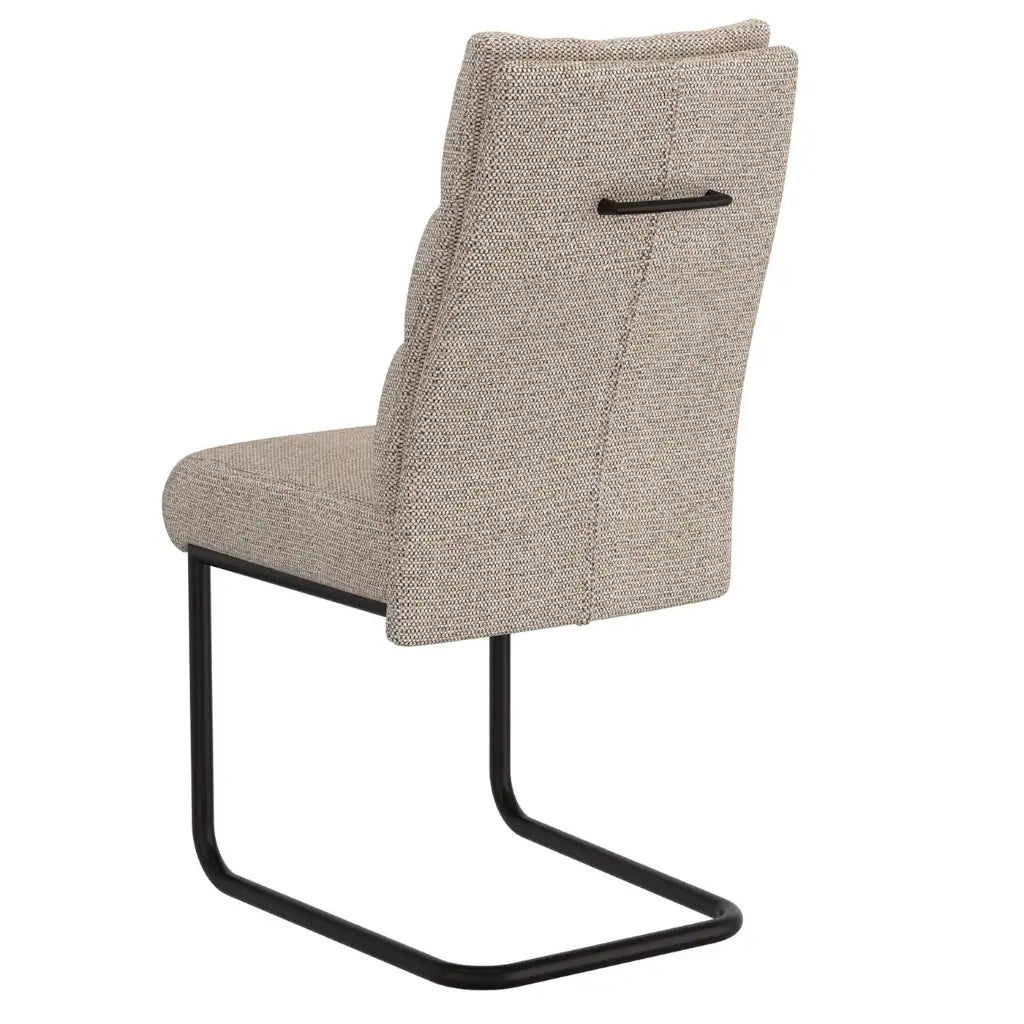 Brodi Modern Dining Chairs Set of 2 – Chenille Fabric