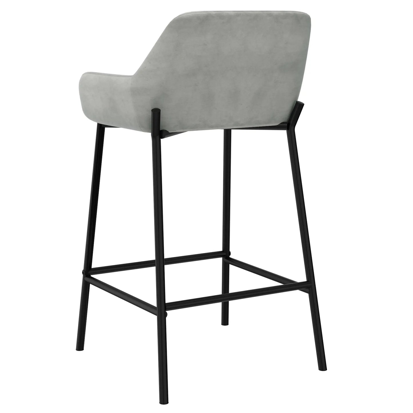 Baily 26 Velvet Counter Stools Set of 2 – Fixed Height