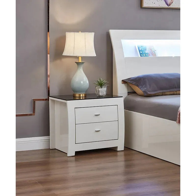 Barcelona White nightstand