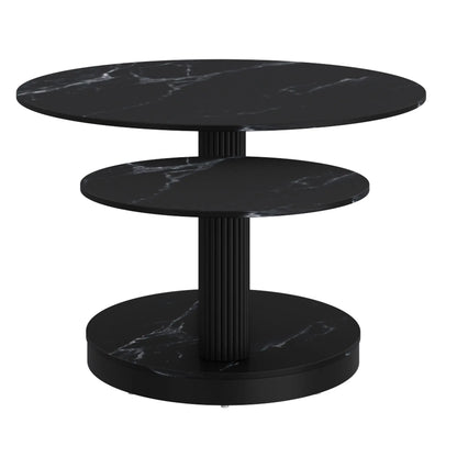 Elara Extendable Coffee Table With Modern Sintered Stone