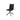 Black Leather-Look Dining Chairs – Starburst Black Metal Legs - 2pcs