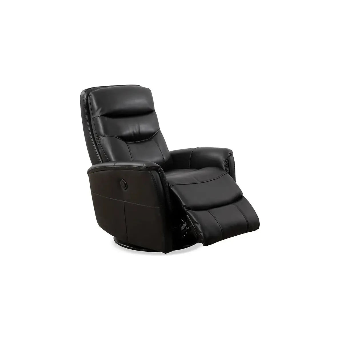 Black recliner chair