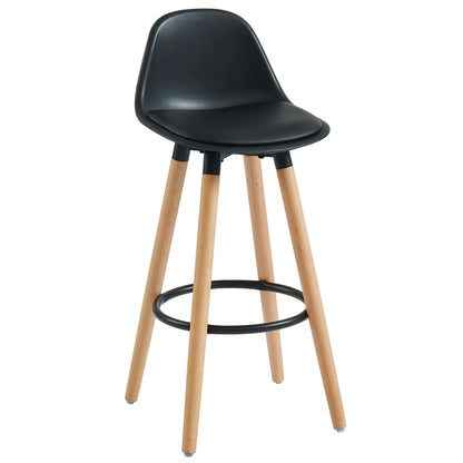 Diablo 26 Modern Wood Counter Stools Set of 2