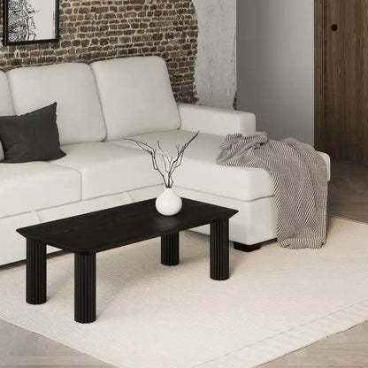 Sangra Solid Wood Coffee Table – Natural Mango Wood