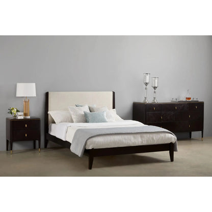 Blanca Solid Wood King Bed for Stylish Bedrooms