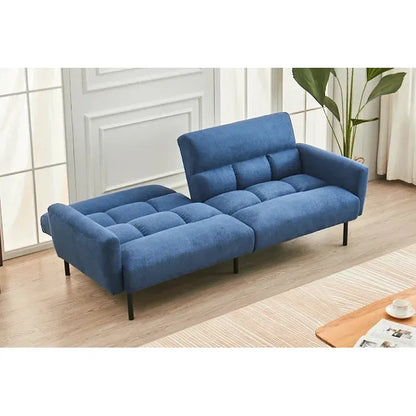 Blue Fabric sofa for living room 