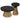 Boden 2pc Coffee Table Set in Black & Walnut