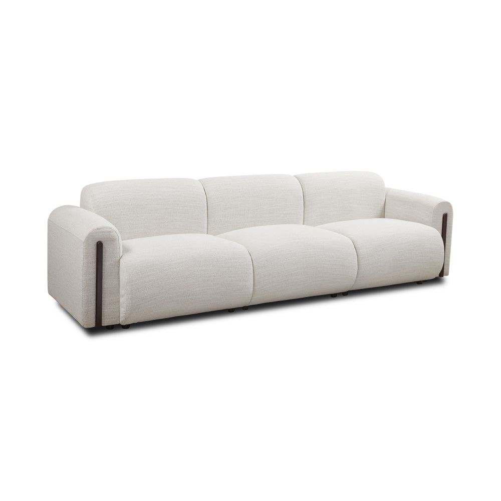 Brenton 4 Seat Sofa – Linen Upholstery With Customizable Fabric