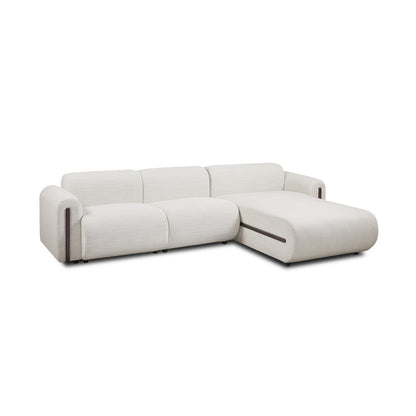 Brenton Modern Sectional Linen Sofa – Customizable Linen Upholstery