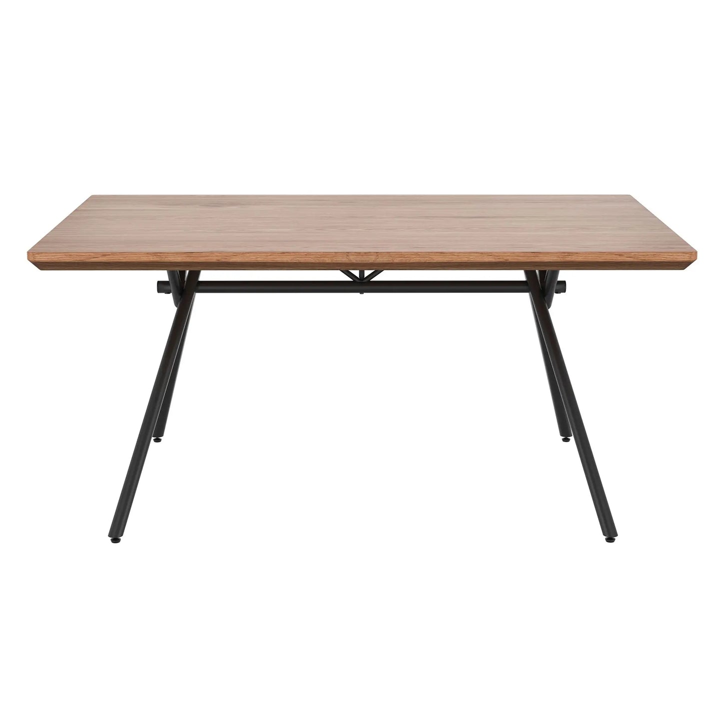 Bronx 63 Rectangular Modern Wood Dining Table –  Natural Finish