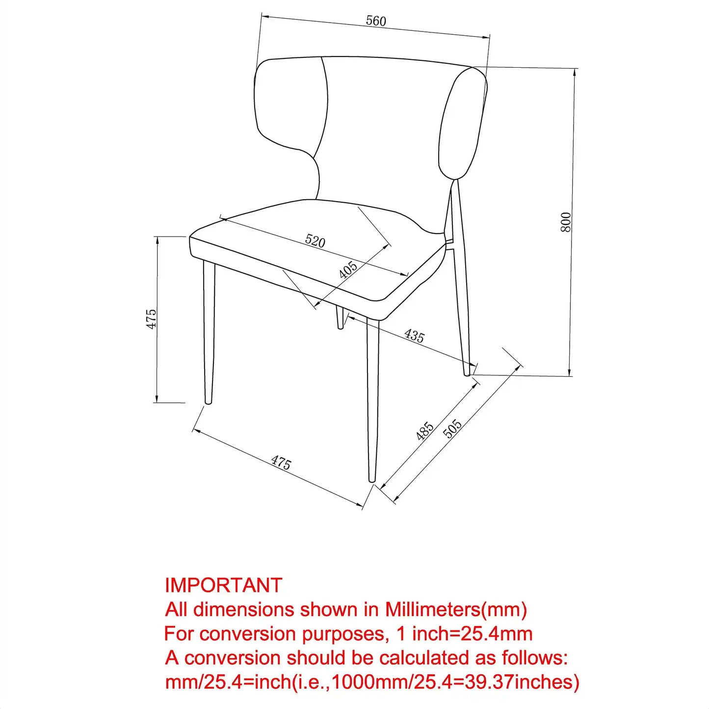 Chair Dimension Of Zilo/Olis 3pc Small Dining Table Set