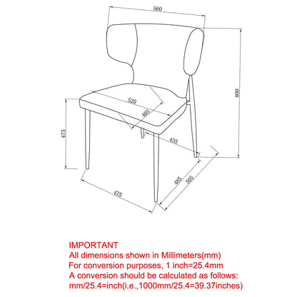 Chair Dimension Of Zilo/Olis 3pc Small Dining Table Set