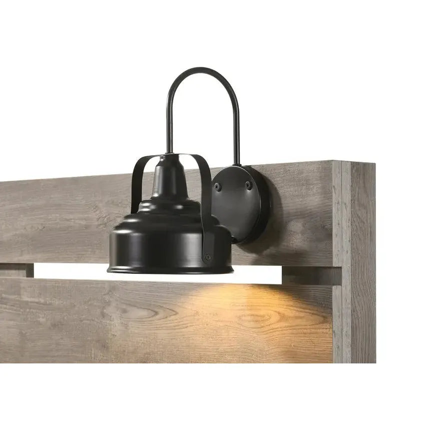 headboard with light
