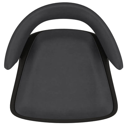 Rover Faux Leather Adjustable Bar Stool with Backrest