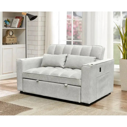 Gray sofa bed in For sale in Québec 