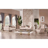 DREAMS Sofa Set with Stainless Steel Legs and Convertible Bed