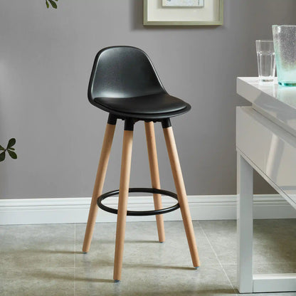 Diablo 26 Modern Wood Counter Stools Set of 2