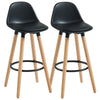 Diablo 26 Modern Wood Counter Stools Set of 2