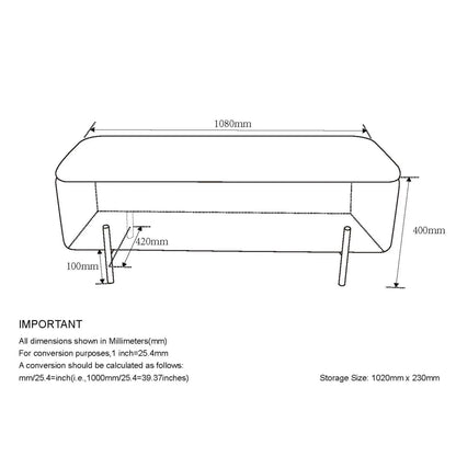 Modern Storage Ottoman Bench – Sleek Design & Hidden Storage