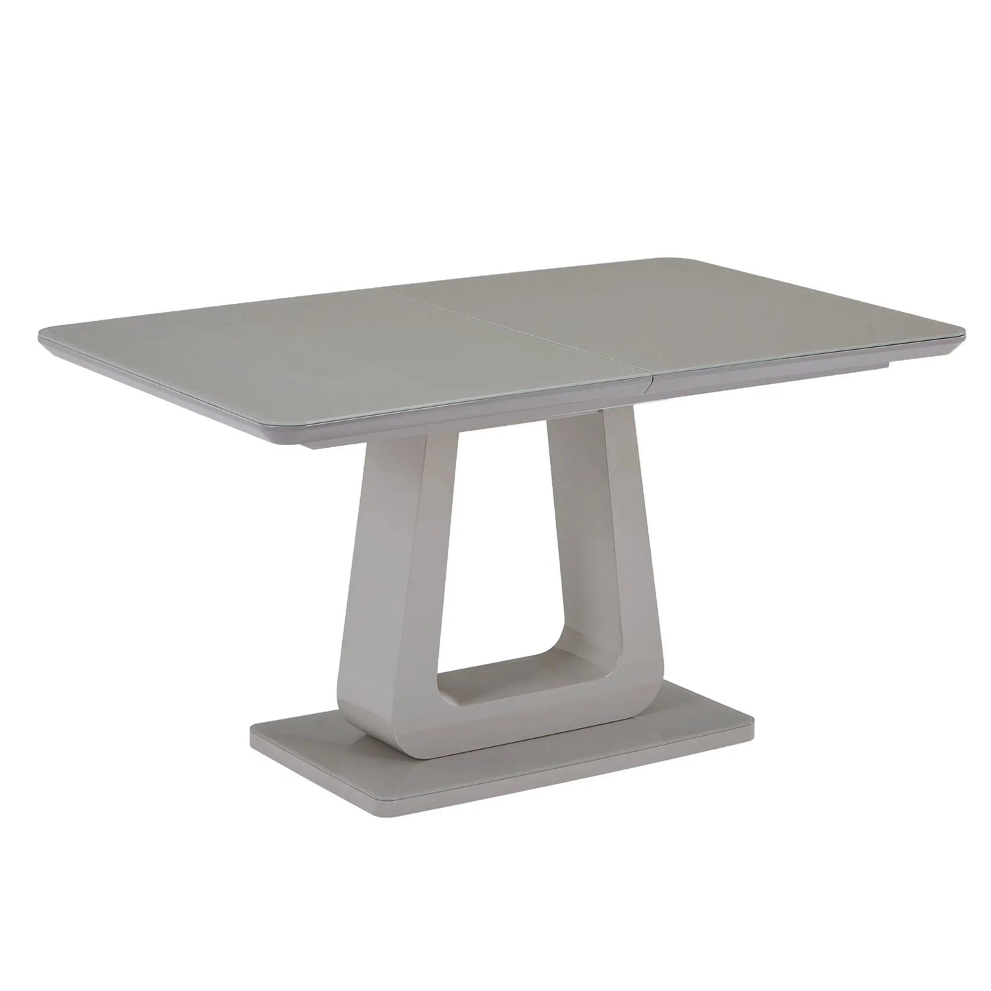 Corvus/Devo 7pc Modern Dining Table Set with Glass Top Table