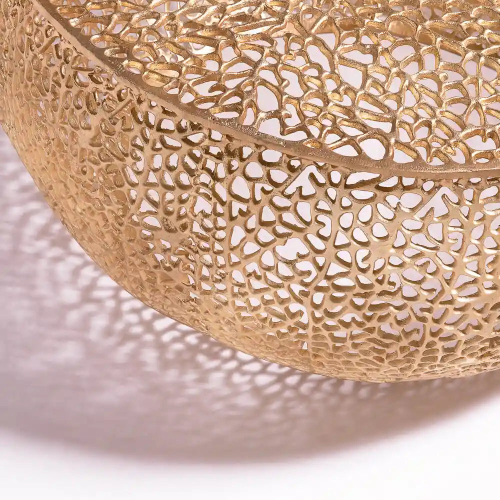 Close-Up Of Dolce Gold Coffee Table