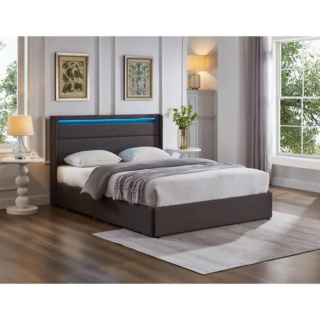 Double Bed with Storage