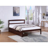 Double Mission Style Double Bed with Storage