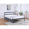Double Mission Style Double Bed with Storage