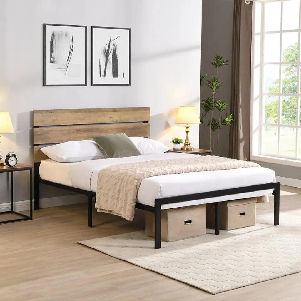 Queen Platform Bed