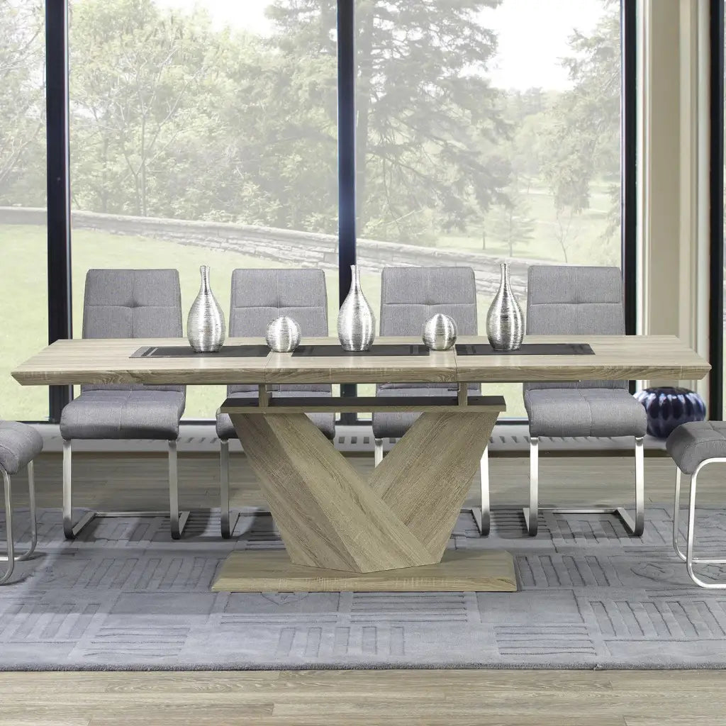 Eclipse Butterfly Leaf Dining Table with Extension
