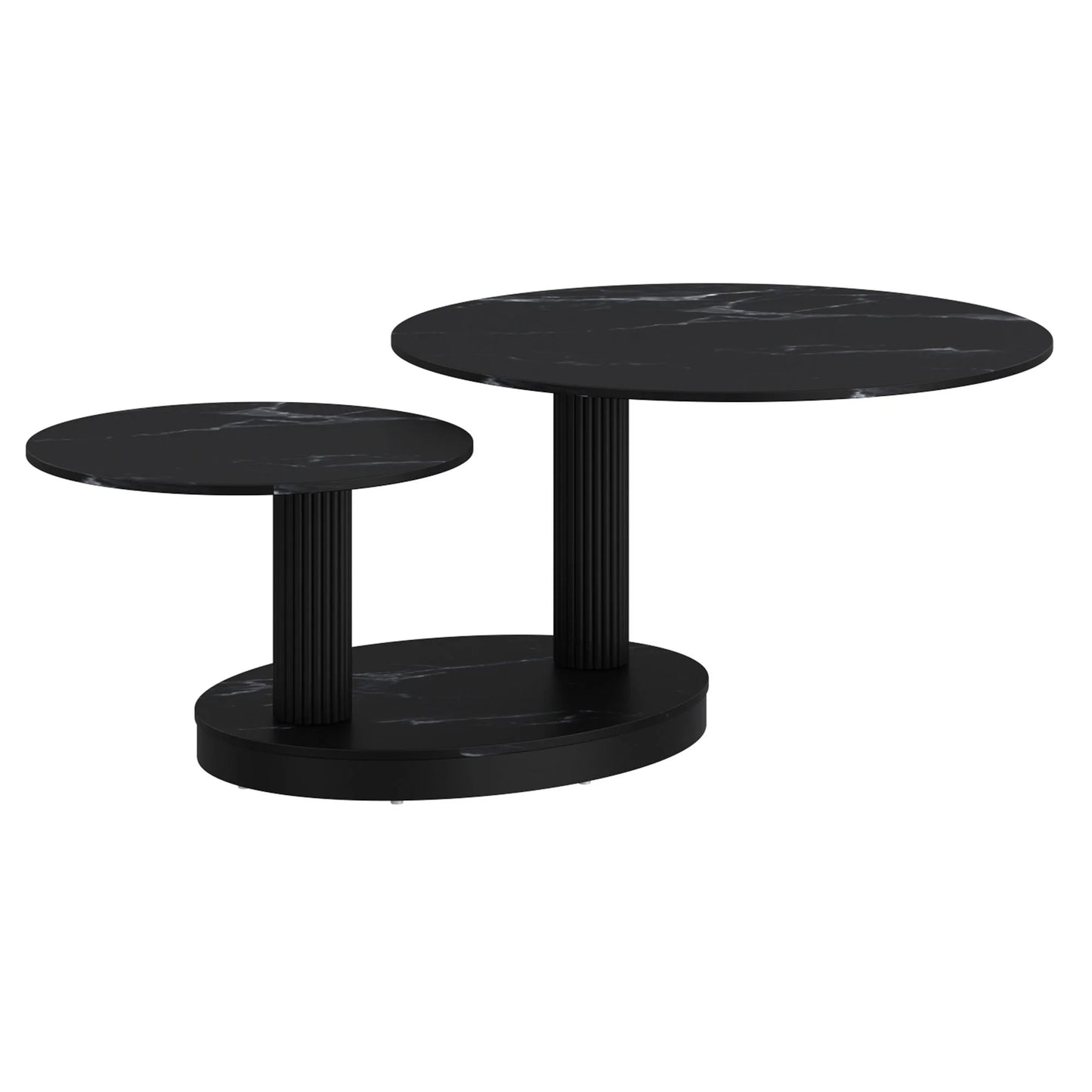 Elara Extendable Coffee Table With Modern Sintered Stone